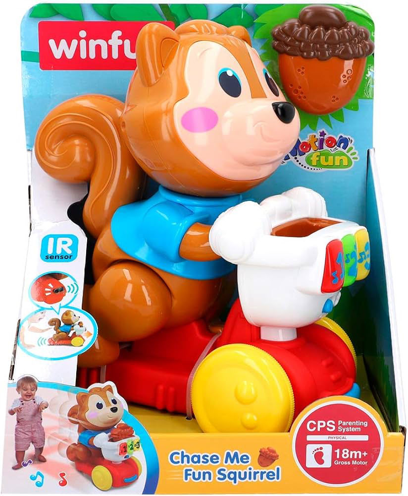 Thumbnail: Winfun Chase Me Fun Squirrel Educational Toy