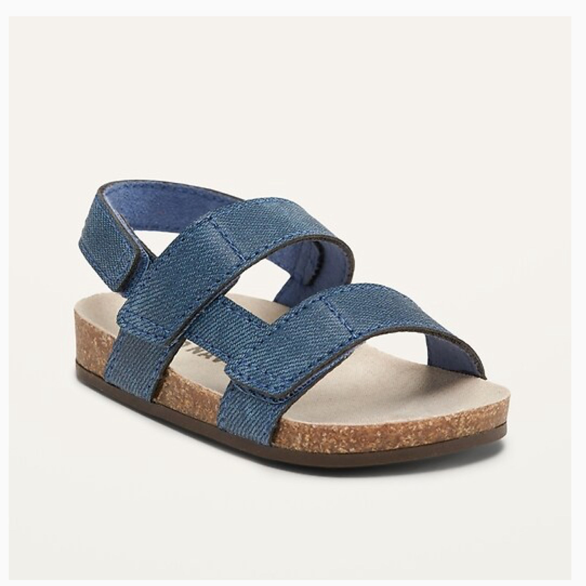 Old Navy Unisex Denim double-strap Summer Sandals
