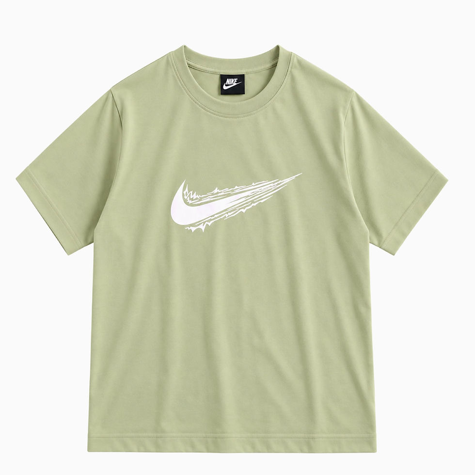 Thumbnail: Nike Older Kids Dry Fit T.Shirts Top-light Green (13-14 Year-36)