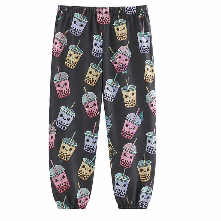Thumbnail: Next Girls Charcoal Grey Capybara Short Sleeve Pyjamas set -2pc  pajamas 