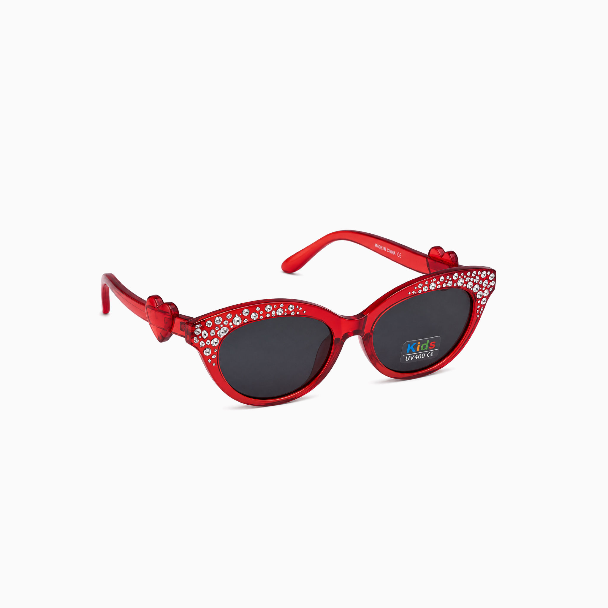 Love PETALS Full Frame Kids Girls UV Protected Stud Embosses Wayfarer Sunglasses