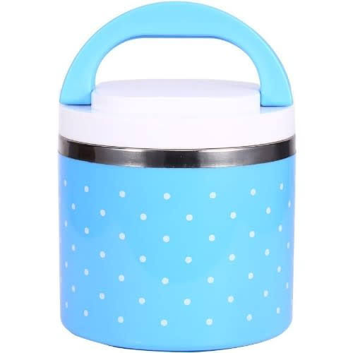 Stainless steel thermal food container safety buckles, hot food cup lunch box