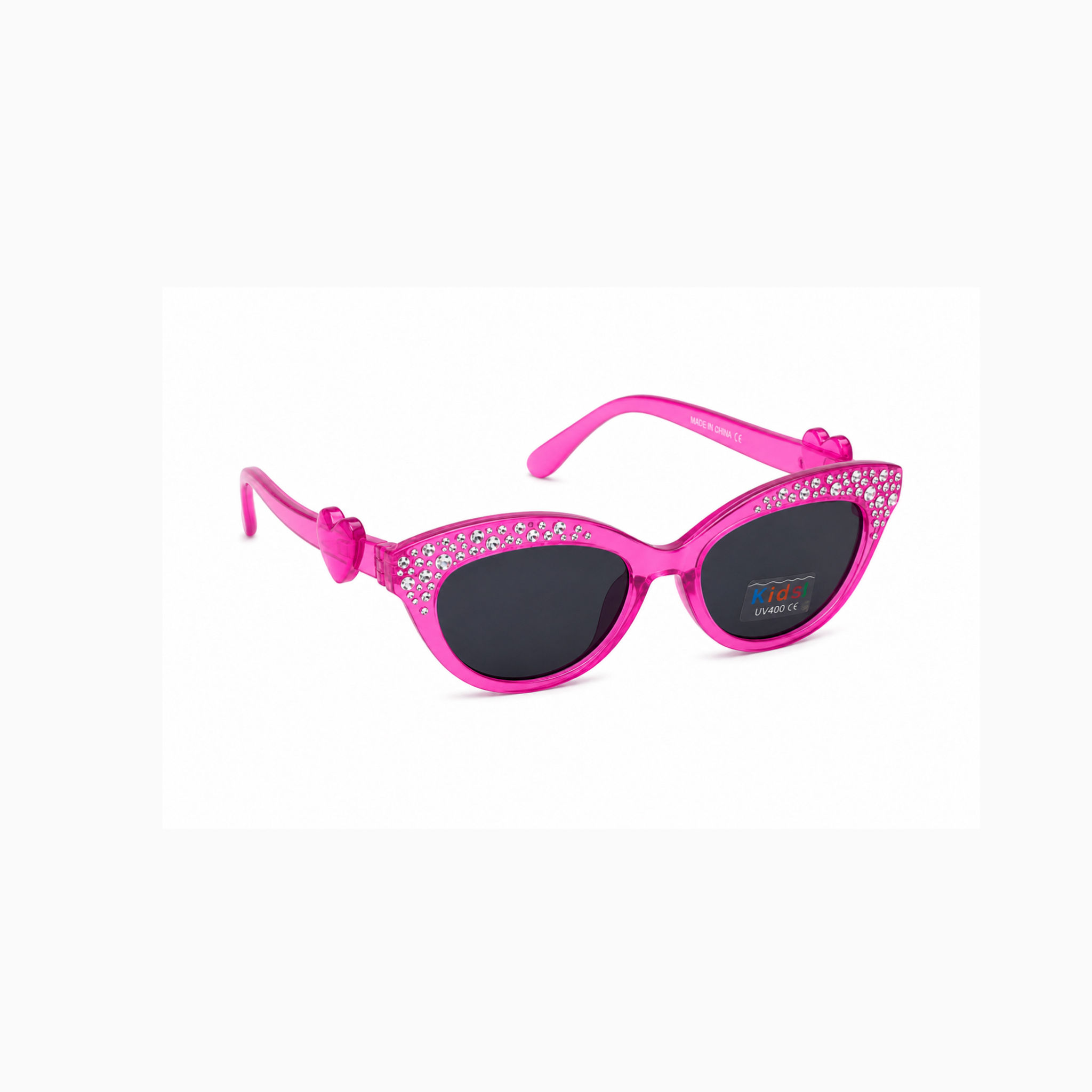 Love PETALS Full Frame Kids Girls UV Protected Stud Embosses Wayfarer Sunglasses