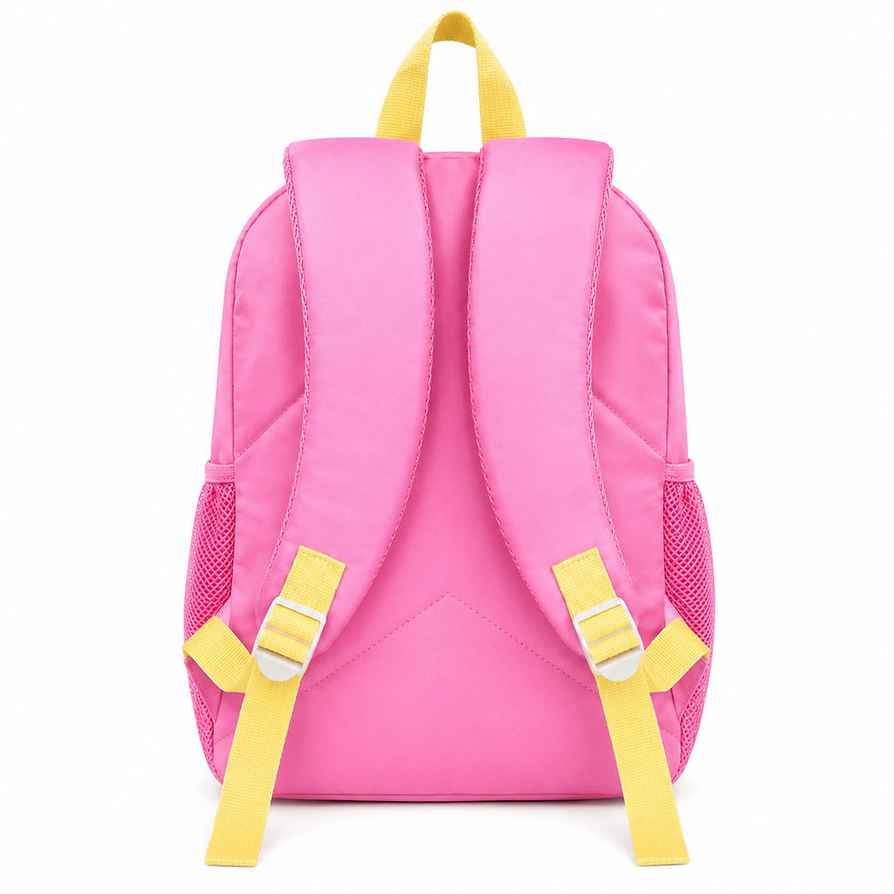 Thumbnail: Noname 16” Club Turquoise & Purple Sequin Backpack School Bag -Back to School 