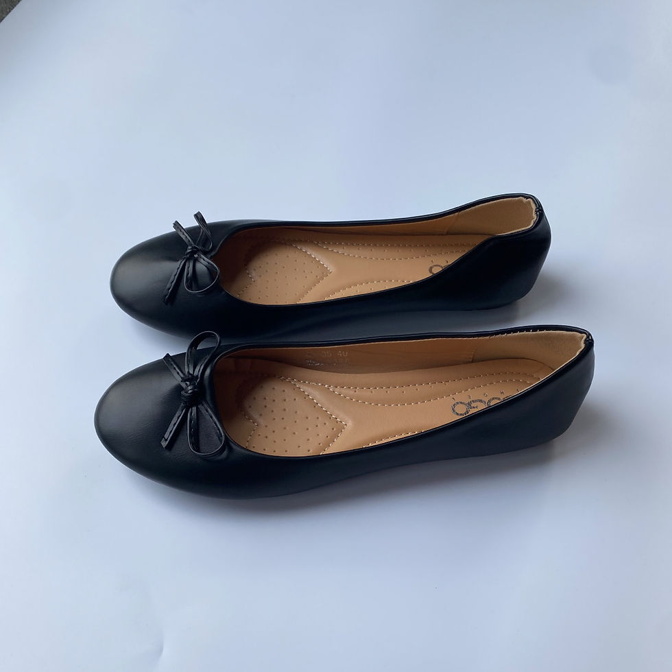 Thumbnail: Gogo Girls Flat Black Shoes  