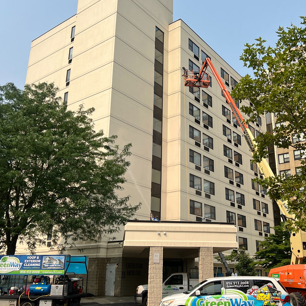 Commercial Building Power Washing Cherry Hill NJ