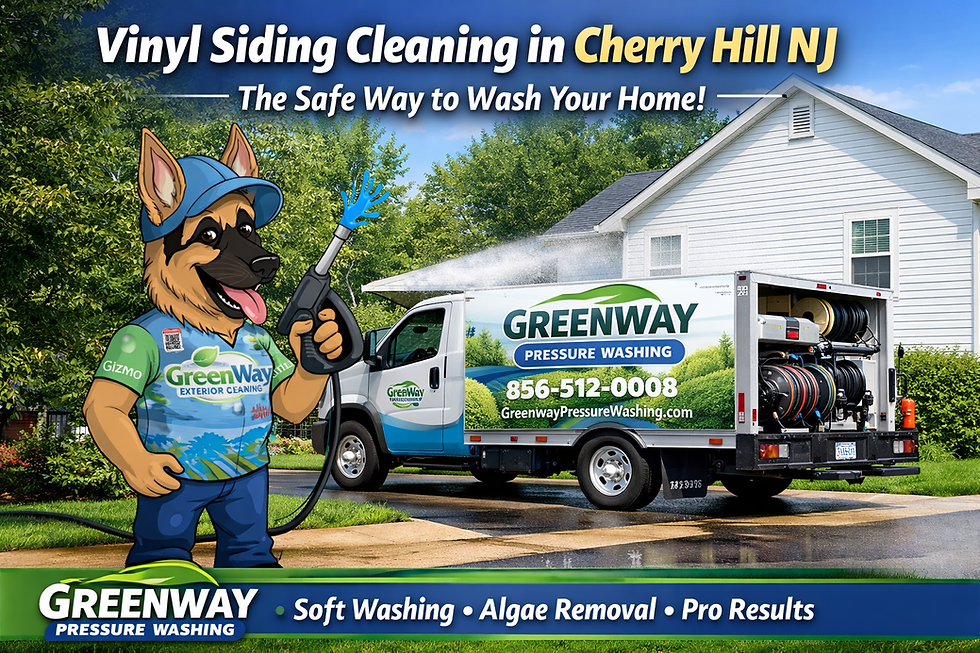 How to Safely Clean Vinyl Siding in Cherry Hill NJ Without Damaging It