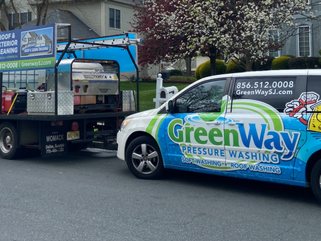 Pressure Washing Cherry Hill NJ Greenway Pressure Washing is South Jersey's Premier Exterior Cleaning Company