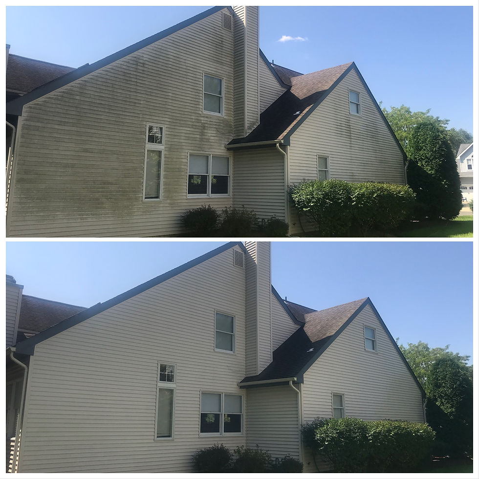 Aqua Boy power washing house washing