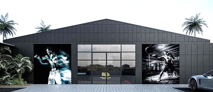 Golden Boxing Ring Headquarter