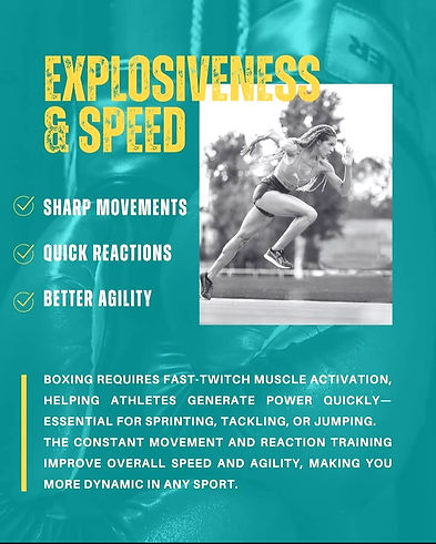 Explosiveness and Speed