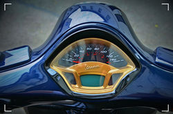 Vespa GTS300 Blu Notte