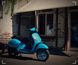 Vespa GTS300 Martini Racing