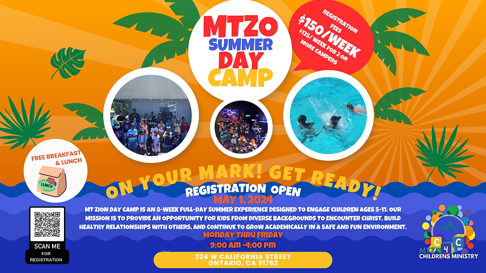 MTZO Summer Day Camp | On Your Mark! Get Ready! | C4C