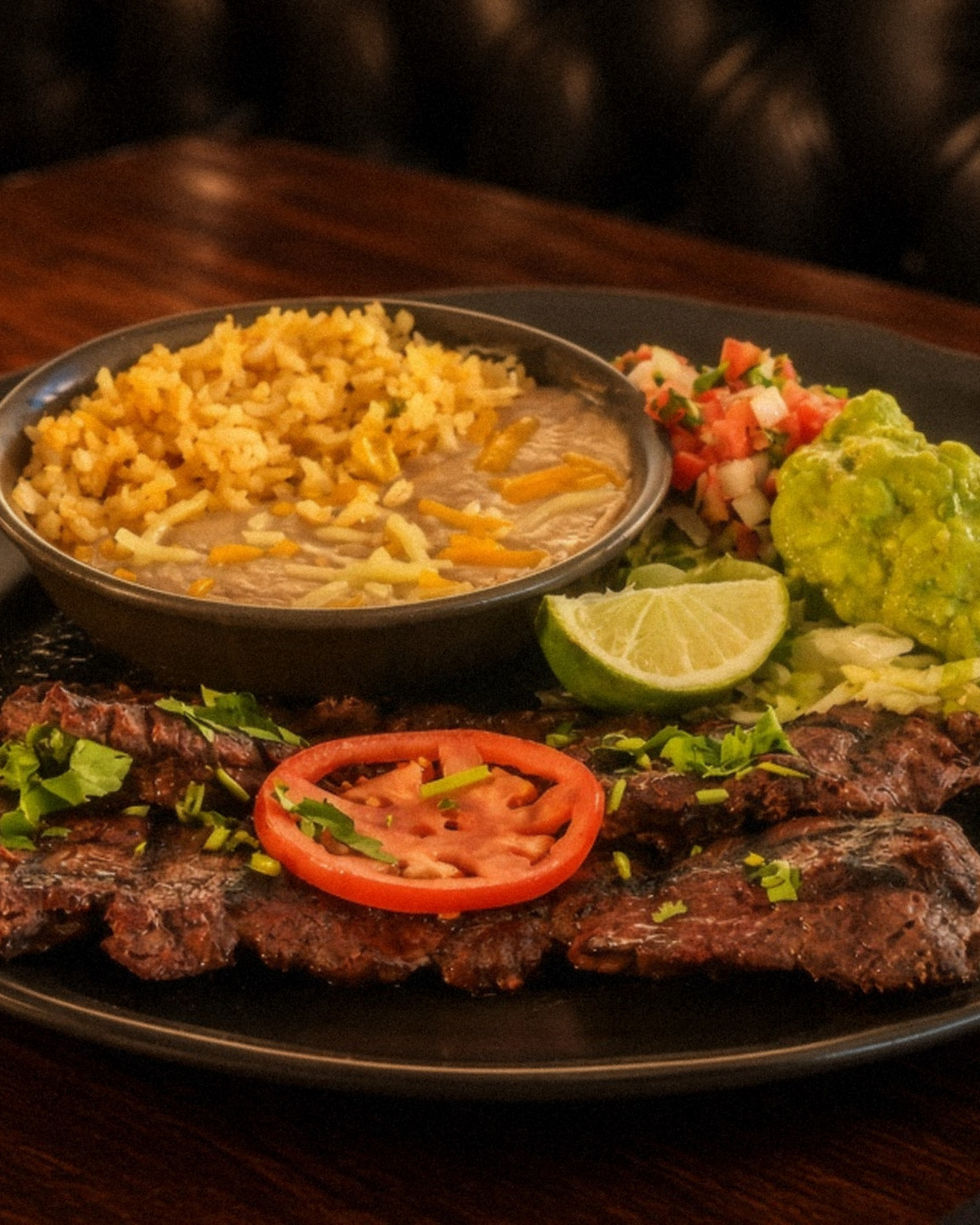 Skirt Steak Plate at Casa Real in Loveland