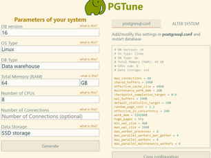 How-to: A Starting Point for PostgreSQL Configuration Tuning