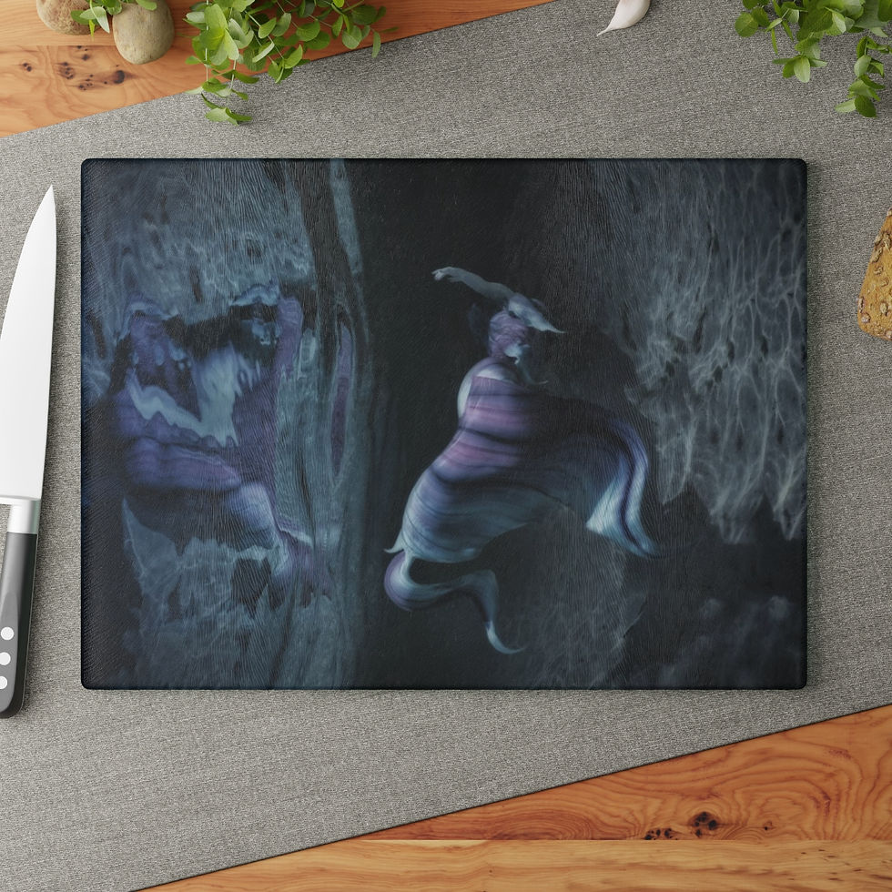 Miniaturbild: Tresor de la Mer Unruhe Mermaid Cutting Board Kitchen Accessories