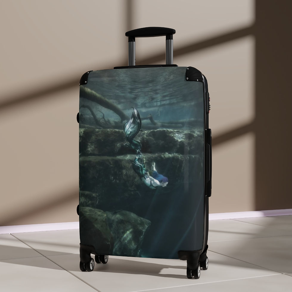 Miniature : Tresor de la Mer Mind's Eye Mermaid Roller Bag Luggage