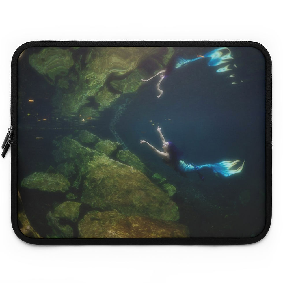 Tresor de la Mer Within Mermaid Laptop Sleeve School Supplies