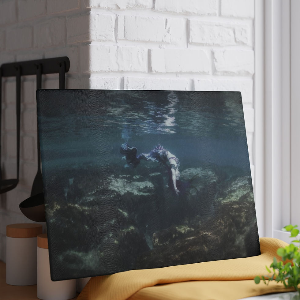 Miniaturbild: Tresor de la Mer Avatar Mermaid Cutting Board Kitchen Accessories