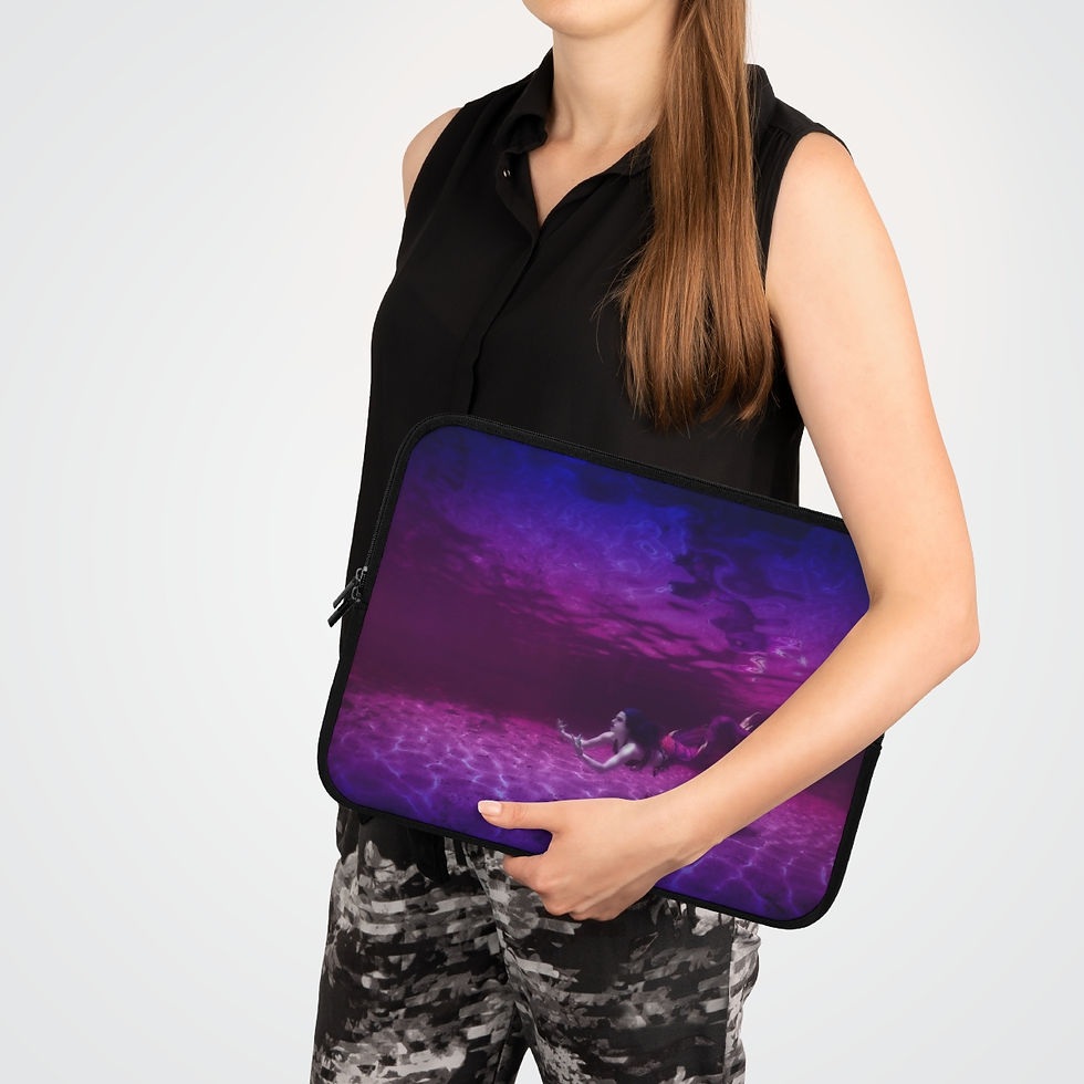 Miniaturbild: Tresor de la Mer Monday Mermaid Laptop Sleeve School Supplies