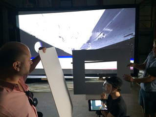 Backer BTS Gallery #2 - Rear Projection Test