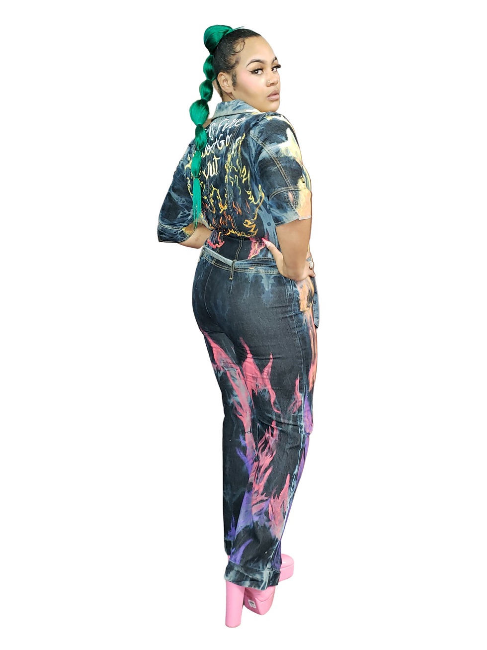 Thumbnail: (XL) "This Fire" Jumpsuit