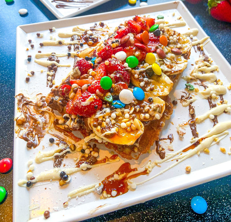 Arranged Food and Objects