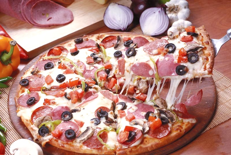 Arranged Food and Objects