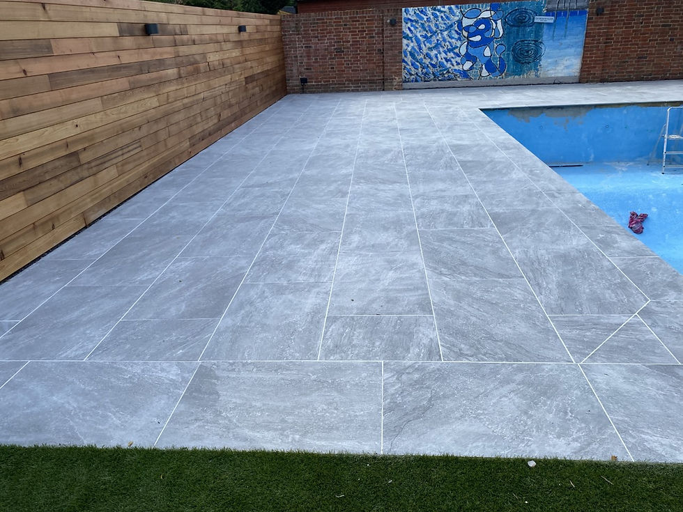 Thumbnail: St Marks Grigio Pool Coping