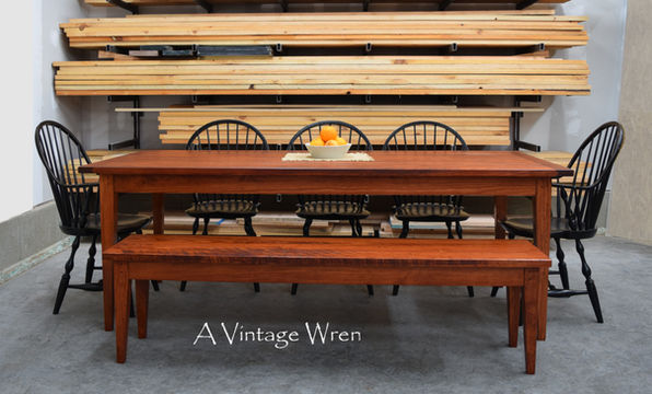 Custom made Natick MA Shaker Dining Table