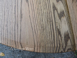 Oak dining table top