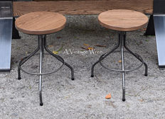 New Hampshire adjustable height industrial stools