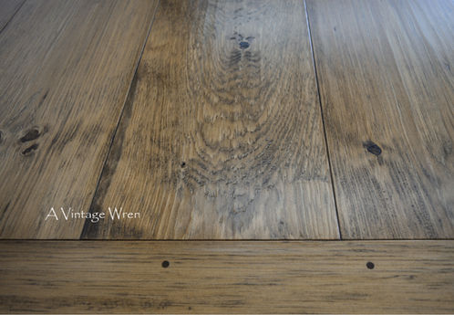 hand planed table top