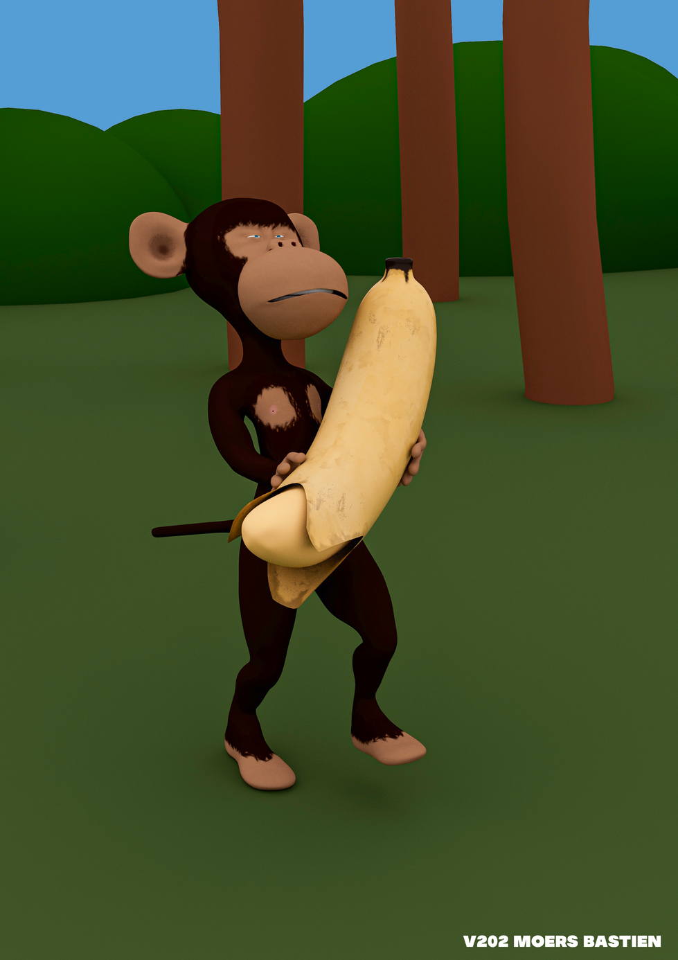 PSD BANANA