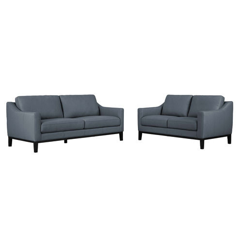 Thumbnail: Taro Genuine Leather 2,5+2 Seater Lounge