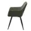 Thumbnail: Zeus Luxury Pistachio Fabric Dining Chairs