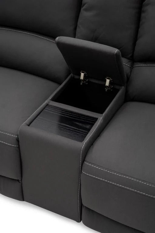 Thumbnail: Commander Durable Fabric Corner Recliner Lounge Suite