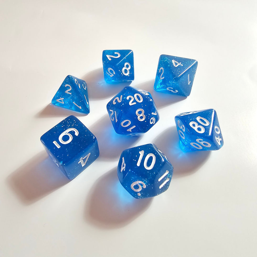 Frostbite Fizz Dice Set