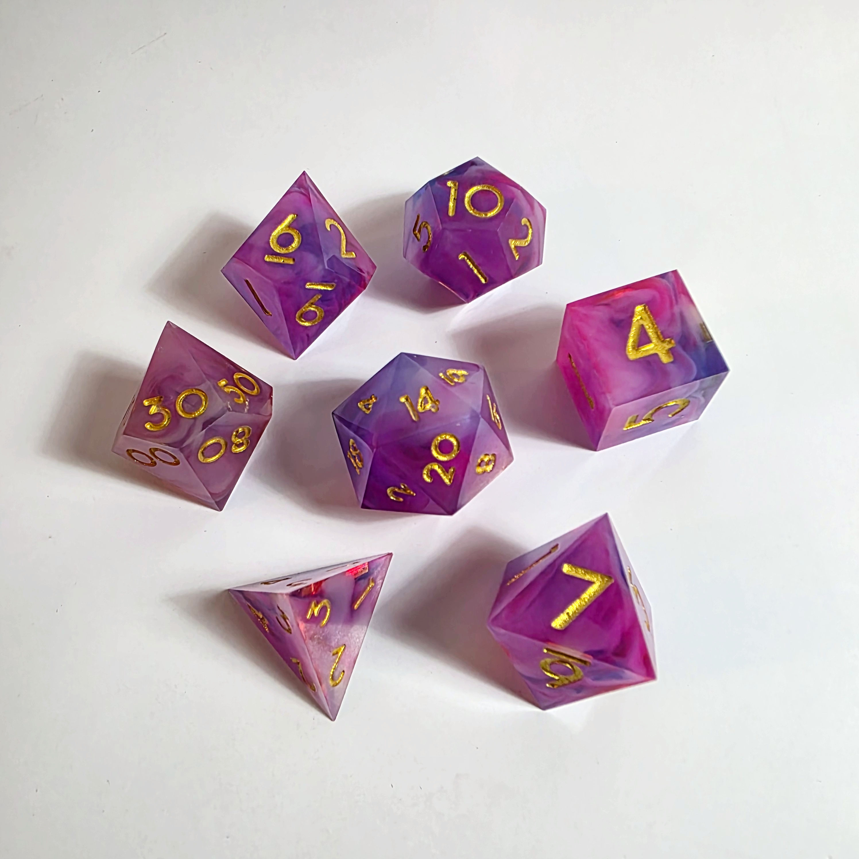 Candy Floss Cloud Dice Set