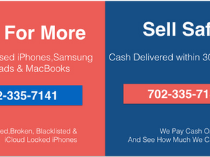 Sell my iPhone Locally for cash in Las Vegas