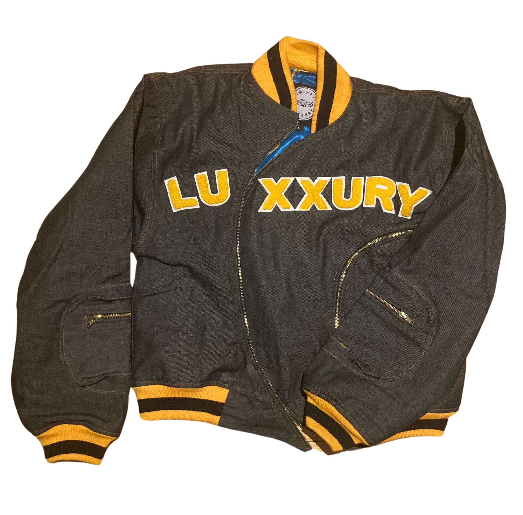 Luxx Moon Zip jean jacket (Black)