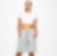 Thumbnail: French Terry Contrast Denim Bermuda Shorts
