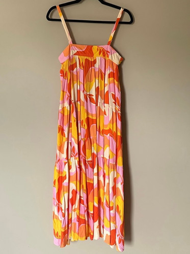 chinese dress ladies Abel The Label Smocked Maxi Dress  Fashionville.com