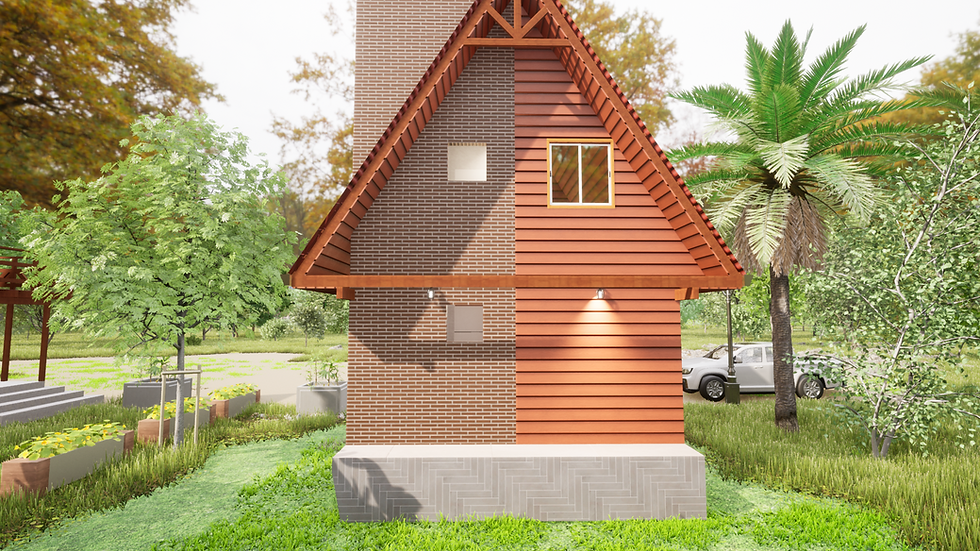 Miniatura: Chalé da Mata V   de 70m²