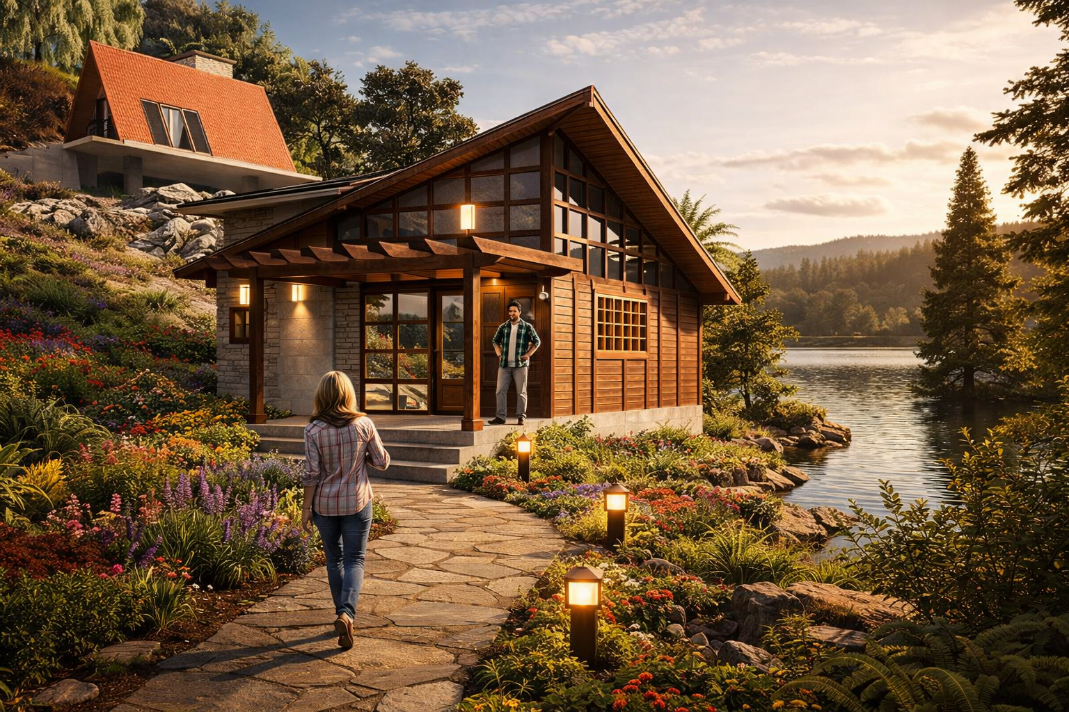 Chalé. Asa Delta de 46m²