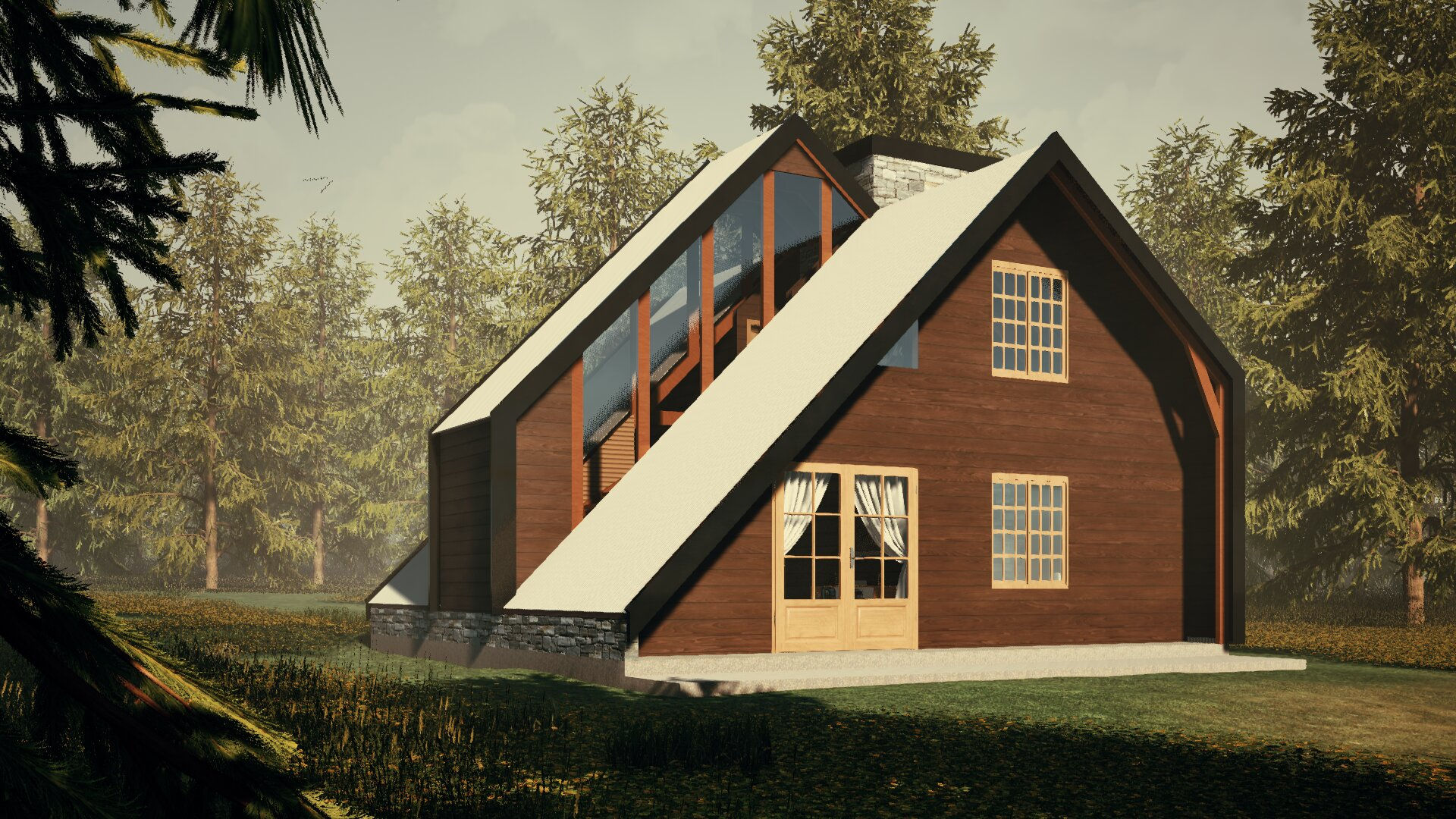 Chalé Caucáia de 107m²