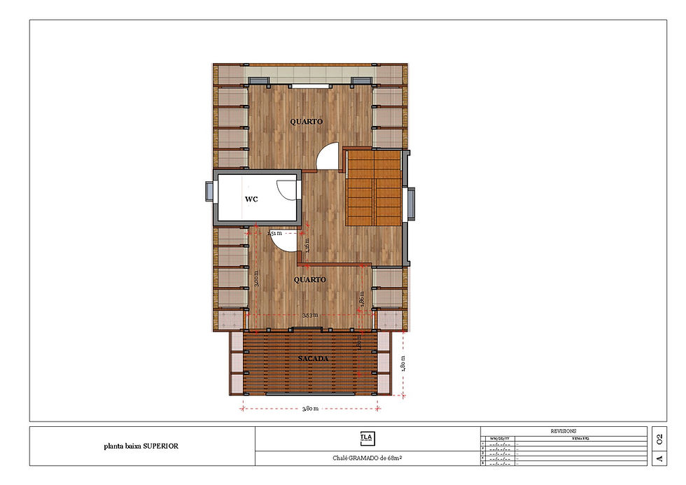 Miniatura: Chalé GRAMADO de 78m²