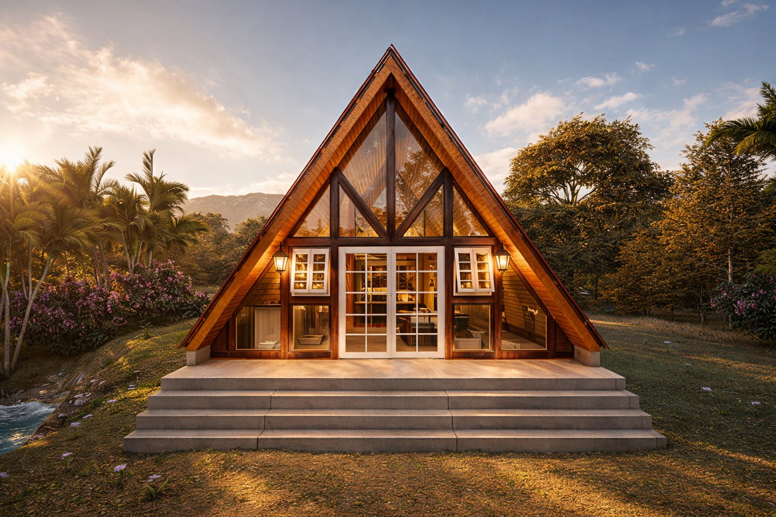 Chalé Sabiá de 56m²