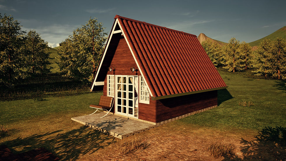 Miniatura: Chalé Betin de 26m²